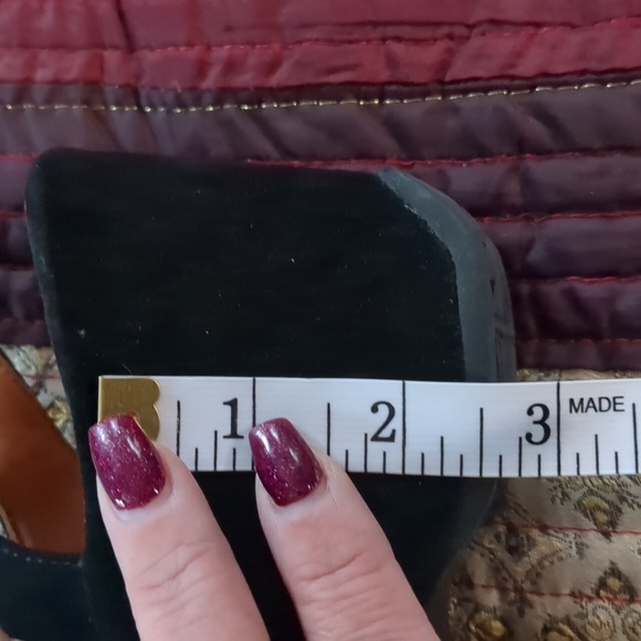 L'AMOUR DES PIEDS* Cloud like memory foam genuine suede leather heels - Picture 14 of 15